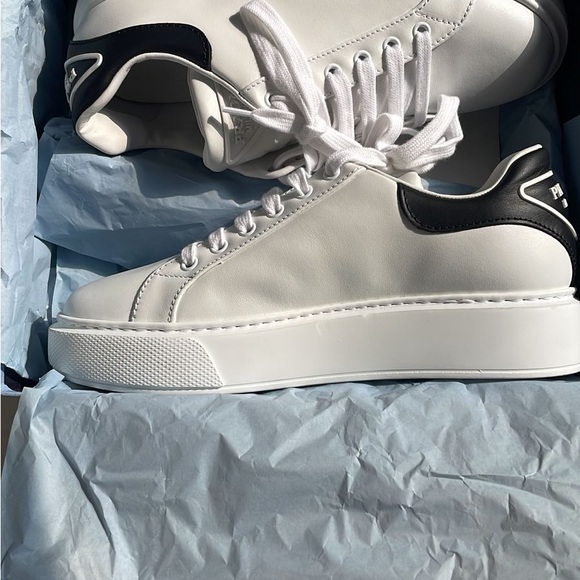 Prada Macro Sneakers new never used bought as a size 8.5 fits 7.5 - Picture 7 of 7